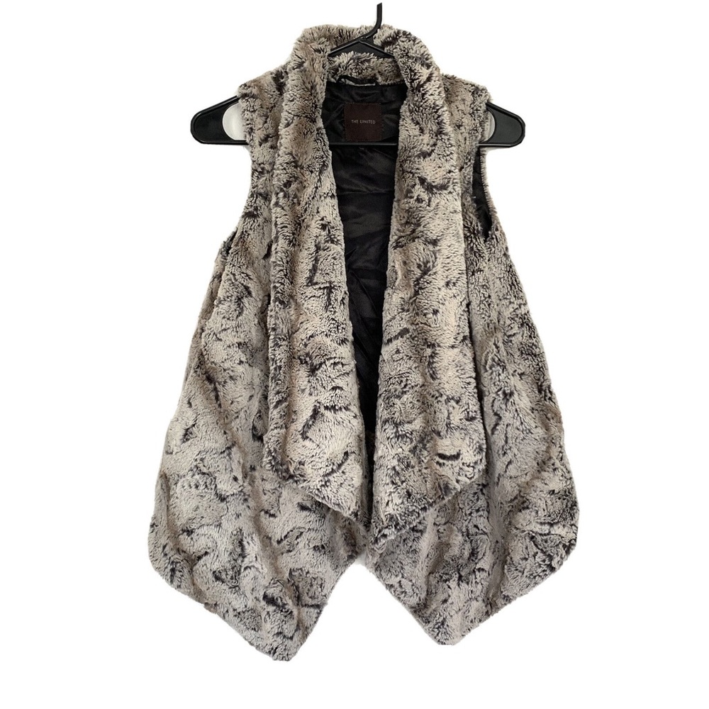 The Limited faux fur vest